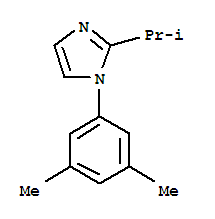 Structure of 1-(3,5-DIMETHYLPHENYL)-2-ISOPROPYL-1H-IMIDAZOLE