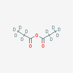 Structure of Propionic Anhydride-d10