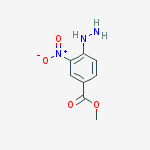 Structure of Methyl 4-hydrazinyl-3-nitrobenzoate