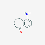 Structure of 1-AMINO-6,7,8,9-TETRAHYDRO-5H-BENZO[7]ANNULEN-5-ONE