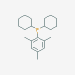 Structure of DICYCLOHEXYL-(2,4,6-TRIMETHYLPHENYL)PHO&