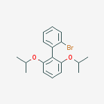 Structure of 2-BROMO-2,6-DIISOPROPOXY-1,1-BIPHENYL