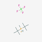 Structure of DI-TERT-BUTYLMETHYLPHOSPHINE TETRAFLUOR&