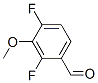 2,4-二氟-3-甲氧基苯甲醛结构式