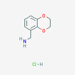 Structure of (2,3-DIHYDROBENZO[B][1,4]DIOXIN-5-YL)METHANAMINEHYDROCHLORIDE