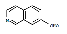 Structure of 7-Isoquinolinecarboxaldehyde