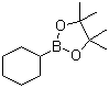 Structure of Cyclohexylboronic acid pinacol ester