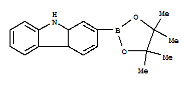 Structure of 9H-CARBAZOLE-2-BORONIC ACID PINACOL ESTER, 90%