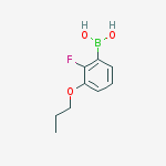 Structure of (2-Fluoro-3-propoxyphenyl)boronic acid