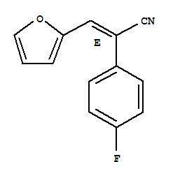 Structure of E-ALPHA-(4-FLUOROPHENYL)-BETA-(2-FURYL)&
