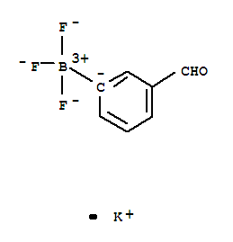 Structure of POTASSIUM 3-FORMYLPHENYLTRIFLUOROBORATE&