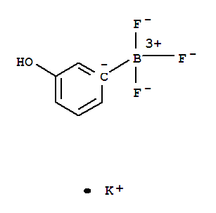 3-羟基苯基三氟硼酸钾结构式
