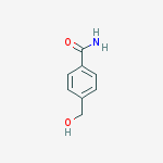 4-(hydroxymethyl)Benzamide结构式