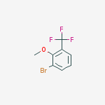 3-Bromo-2-methoxybenzotrifluoride结构式