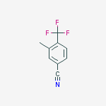 Structure of 3-Methyl-4-(trifluoromethyl)benzonitrile