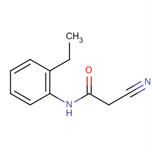 Acetamide, 2-cyano-N-(2-ethylphenyl)-结构式