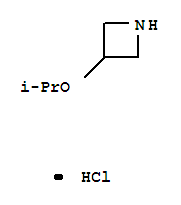 Structure of 3-ISOPROPOXY-AZETIDINE HYDROCHLORIDE