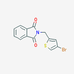 Structure of 2-(4-BROMO-THIOPHEN-2-YLMETHYL)-ISOINDOLE-1,3-DIONE