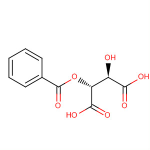 Butanedioic acid, 2-(benzoyloxy)-3-hydroxy-, (2R,3R)-结构式