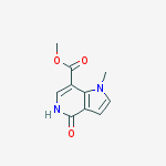 Structure of Methyl 1-methyl-4-oxo-3ah-pyrrolo[3,2-c]pyridine-7-carboxylate