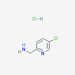 Structure of (5-chloropyridin-2-yl)MethanaMine hydrochloride