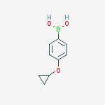 Structure of 4-Cyclopropoxyphenylboronic acid