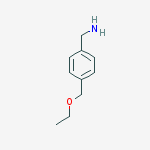 4-(ETHOXYMETHYL)-BENZYLAMINE结构式
