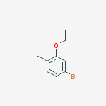 Structure of 4-BROMO-2-ETHOXYTOLUENE