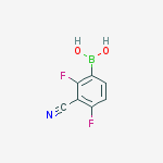 Structure of (3-Cyano-2,4-difluorophenyl)boronic acid