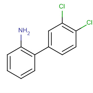 Structure of [1,1'-Biphenyl]-2-amine, 3',4'-dichloro-