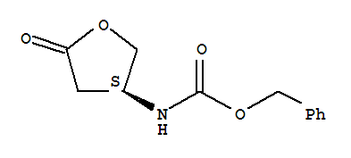 Structure of Benzyl (S)-(-)-tetrahydro-5-oxo-3-furanylcarbamate