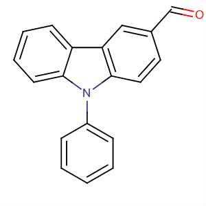 Structure of 9H-Carbazole-3-carboxaldehyde, 9-phenyl-