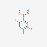 Structure of 2,5-Difluoro-4-methylphenylboronic acid