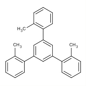 Structure of 1,1':3',1''-Terphenyl, 2,2''-dimethyl-5'-(2-methylphenyl)-