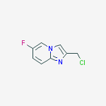Structure of Imidazo[1,2-a]pyridine, 2-(chloromethyl)-6-fluoro-