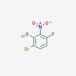 Structure of 6-Bromo-3-fluoro-2-nitrophenol