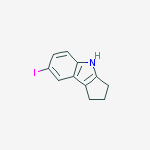 Structure of 7-Iodo-1,2,3,4-tetrahydrocyclopenta[b]indole