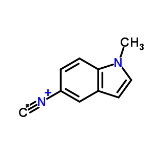 Structure of 5-ISOCYANO-1-METHYL-1H-INDOLE