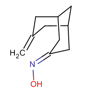 Bicyclo[3.3.1]nonan-3-one, 7-methylene-, oxime结构式
