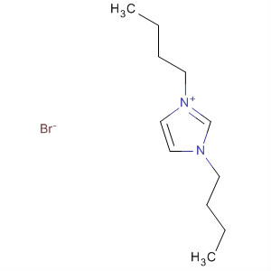 Structure of 1H-Imidazolium, 1,3-dibutyl-, bromide