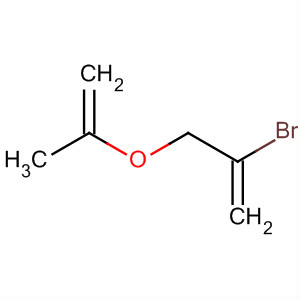 Structure of 1-Propene, 2-bromo-3-(2-propenyloxy)-