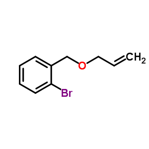 烯丙基-2-溴苯甲基醚结构式