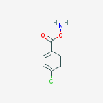 Structure of (aminooxy)(4-chlorophenyl)methanone