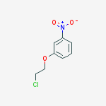 Structure of 1-(2-chloroethoxy)-3-nitrobenzene