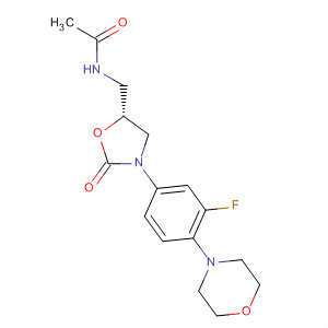Structure of N-[[(5R)-3-[3-Fluoro-4-(4-Morpholinyl)phenyl]-2-oxo-5-oxazolidinyl]Methyl]acetaMide