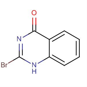 4(1H)-Quinazolinone, 2-bromo-结构式
