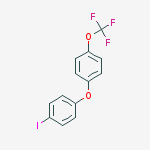 Structure of Benzene, 1-(4-iodophenoxy)-4-(trifluoromethoxy)-