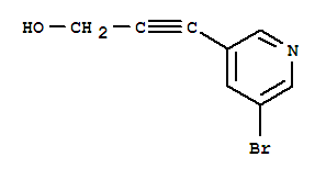Structure of 3-(5-BROMO-PYRIDIN-3-YL)-PROP-2-YN-1-OL
