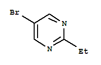 Structure of Pyrimidine,5-bromo-2-ethyl-