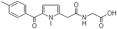 Structure of Tolmetin glycinamide